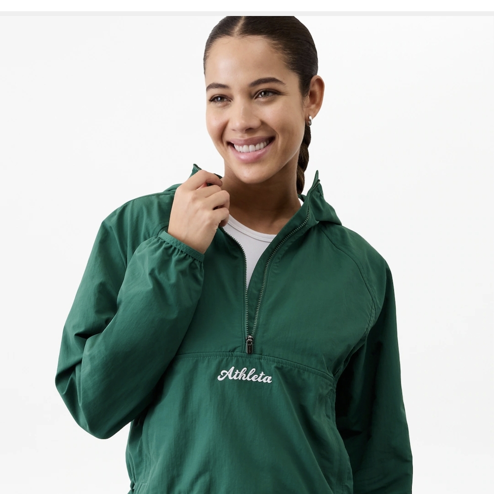 Luna Woven Green Popover